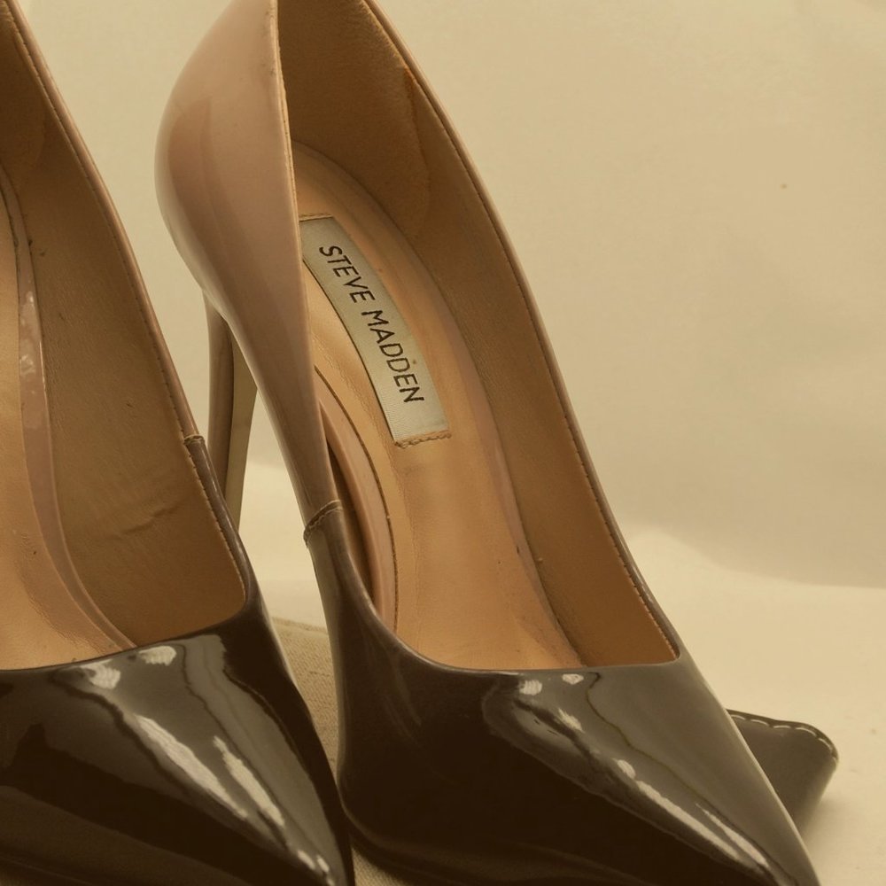 Steve Madden Zoey Pink Patent Stilettos